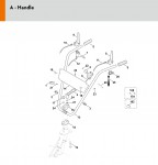 Stihl MB 6.2 RH 1 speed gearing Mulching mower High grass mower Lawn Mower Spare Parts